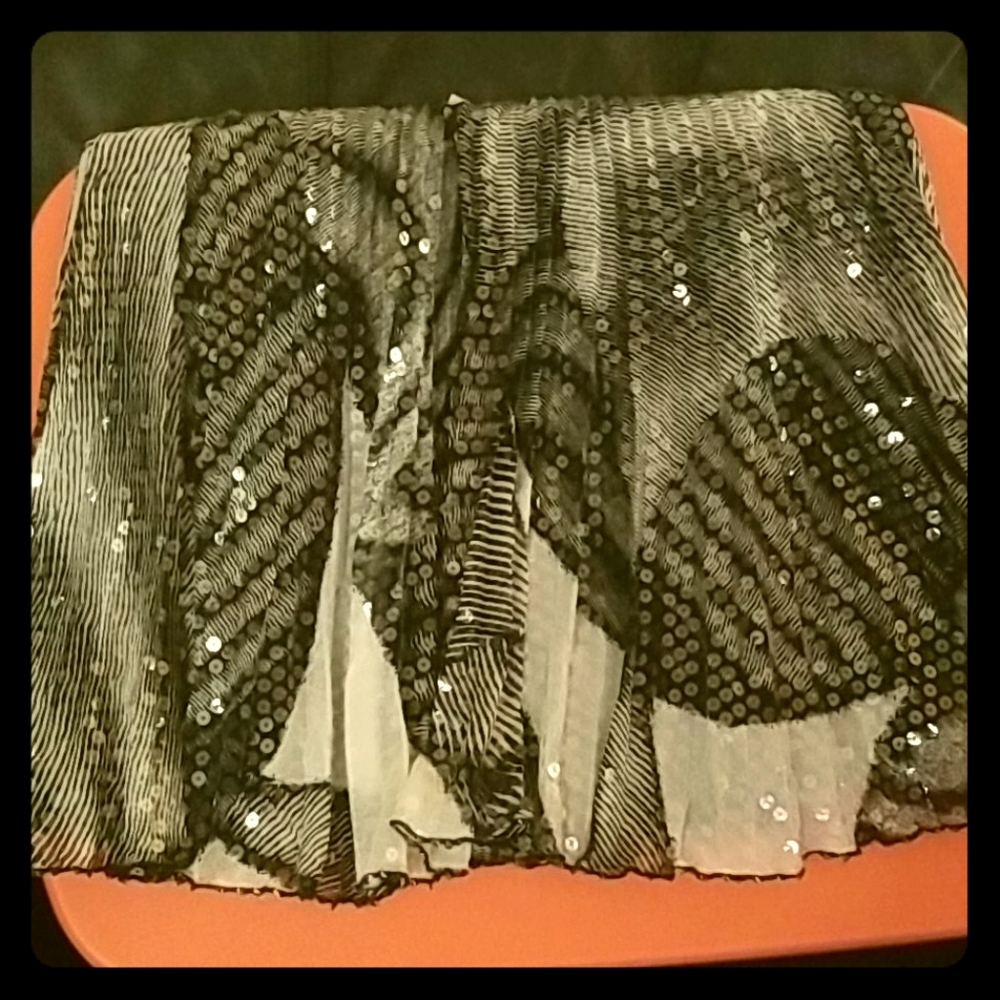 Skirt with Sequins . MACYS brand.